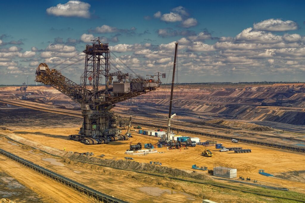 brown coal, open pit mining, garzweiler